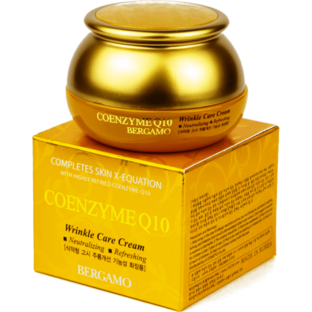 Bergamo Coenzyme Q10 Wrinkle Care Cream антивозрастной крем с коэнзимом Q10