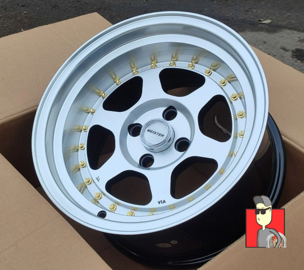 Комплект дисков Work Meister 15x8.5 et0 4x100