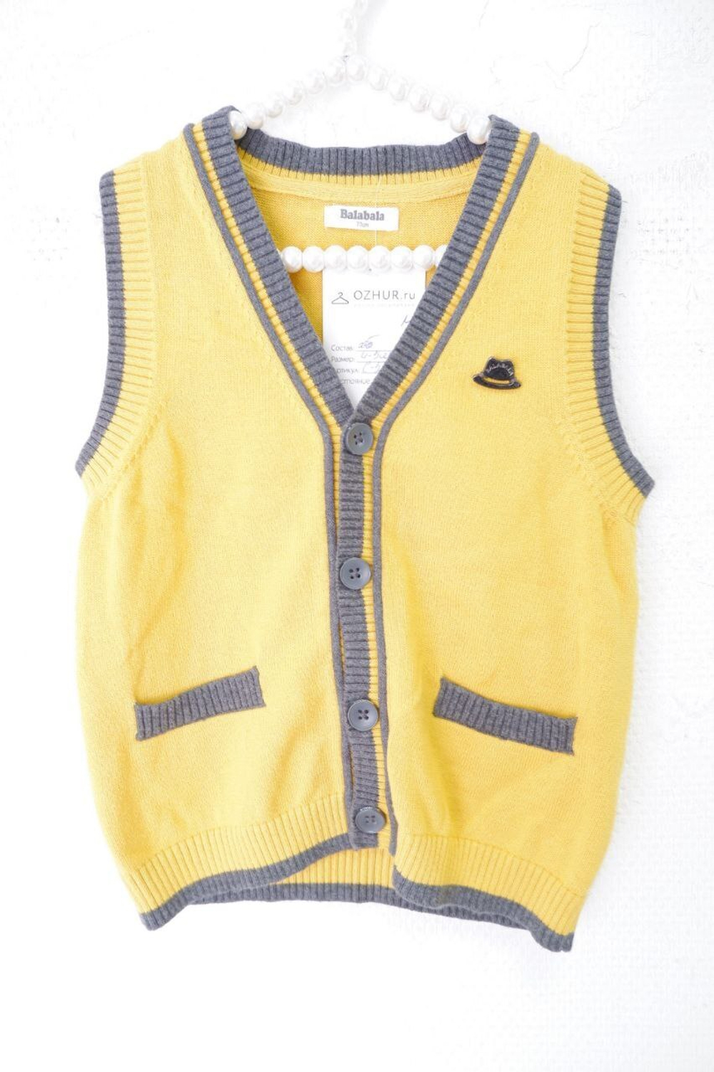 Жилетка Balabala стильная на 4/5 лет