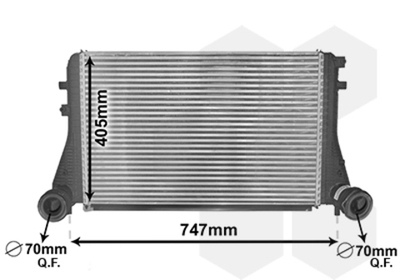 VAN WEZEL - 58004227-VAN - Intercooler, charger