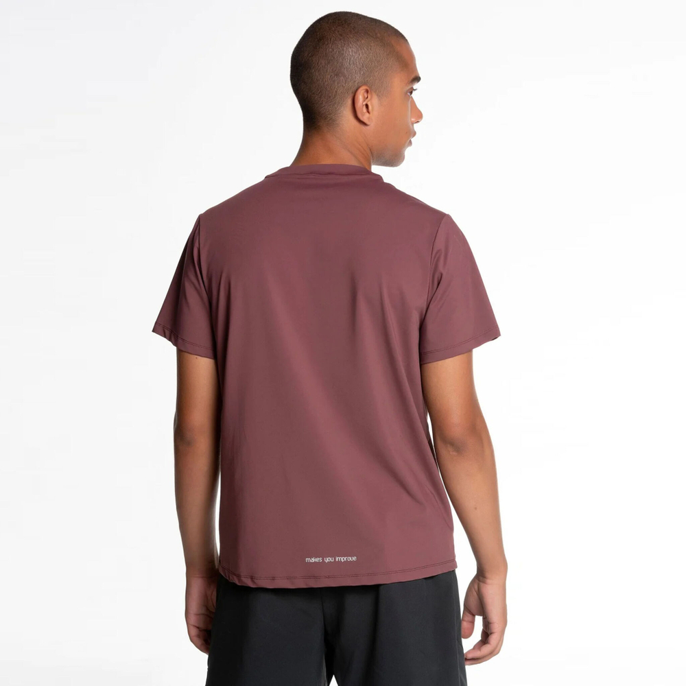 Мужское теннисное поло NOX Pro Polo Men - Dark Red