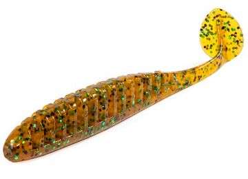 Виброхвосты съедобные LJ Pro Series RADIATOR 4.0"(10 см), цв. PA19, 5 шт.