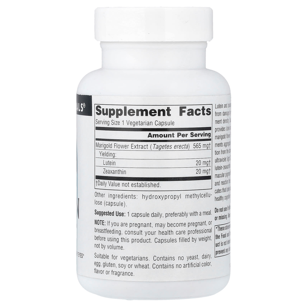 Source Naturals, Zea-Tein 20/20™, 60 вегетарианских капсул