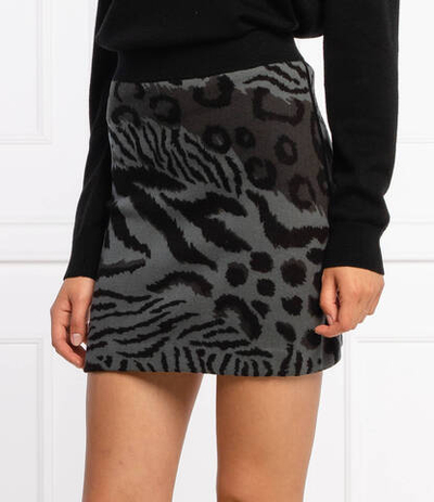 хлопковая юбка Kenzo - черный(FB62JU6273CF)