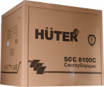 Снегоуборщик бензиновый гусеничный выброс 15 м HUTER SGC 8100 C с электростартером 220В 70/7/4