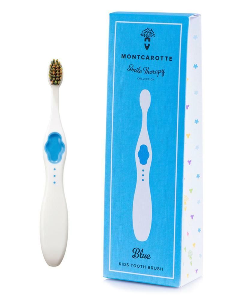 Montcarotte blue kids brush KIDS SMILE therapy collection soft 0.15mm MC213