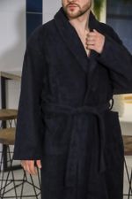 Халат мужской Комфорт-4 Виотекс ЧЁРНЫЙ