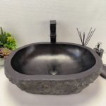 Раковина из андезита Erozy Black EA-62673 52*41*15 114