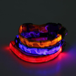 Ошейник с подсветкой "Милитари", 3 режима свечения, Микс цветов, Размер М 43-48 см