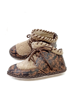 Ботильоны меховые "Sand&Turtle"