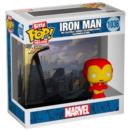 Фигурка Funko Bitty POP! Deluxe Iron Man (Avenger Tower)