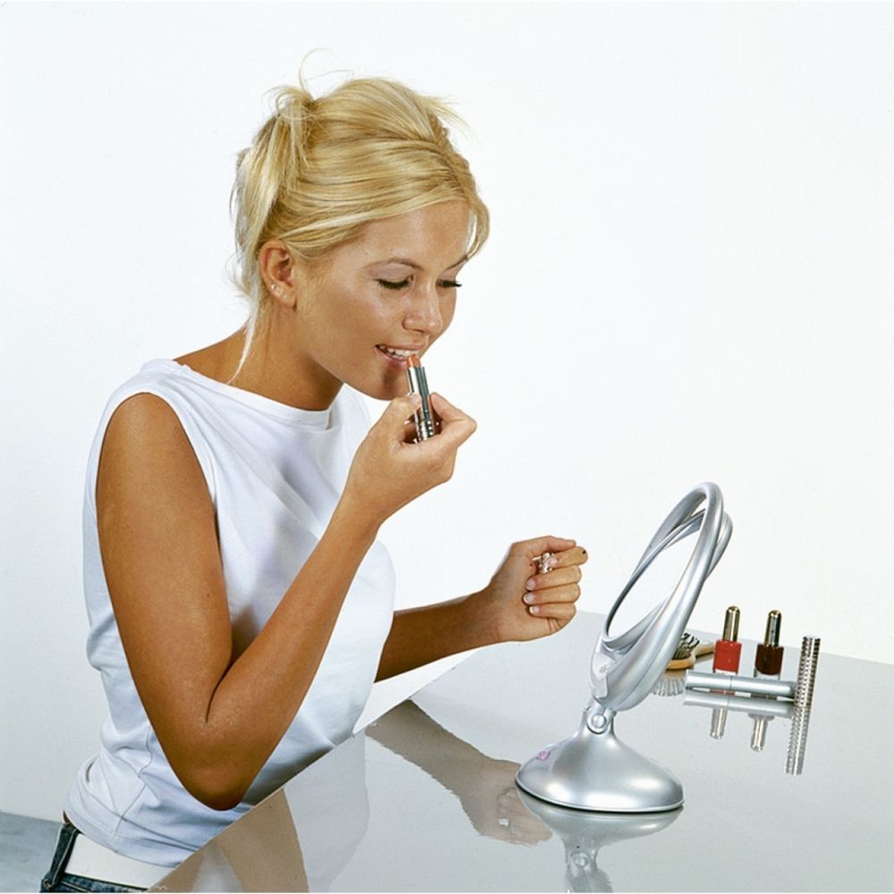 Зеркало с увеличение и подстветкой Valera Vanity (618.01) - 2