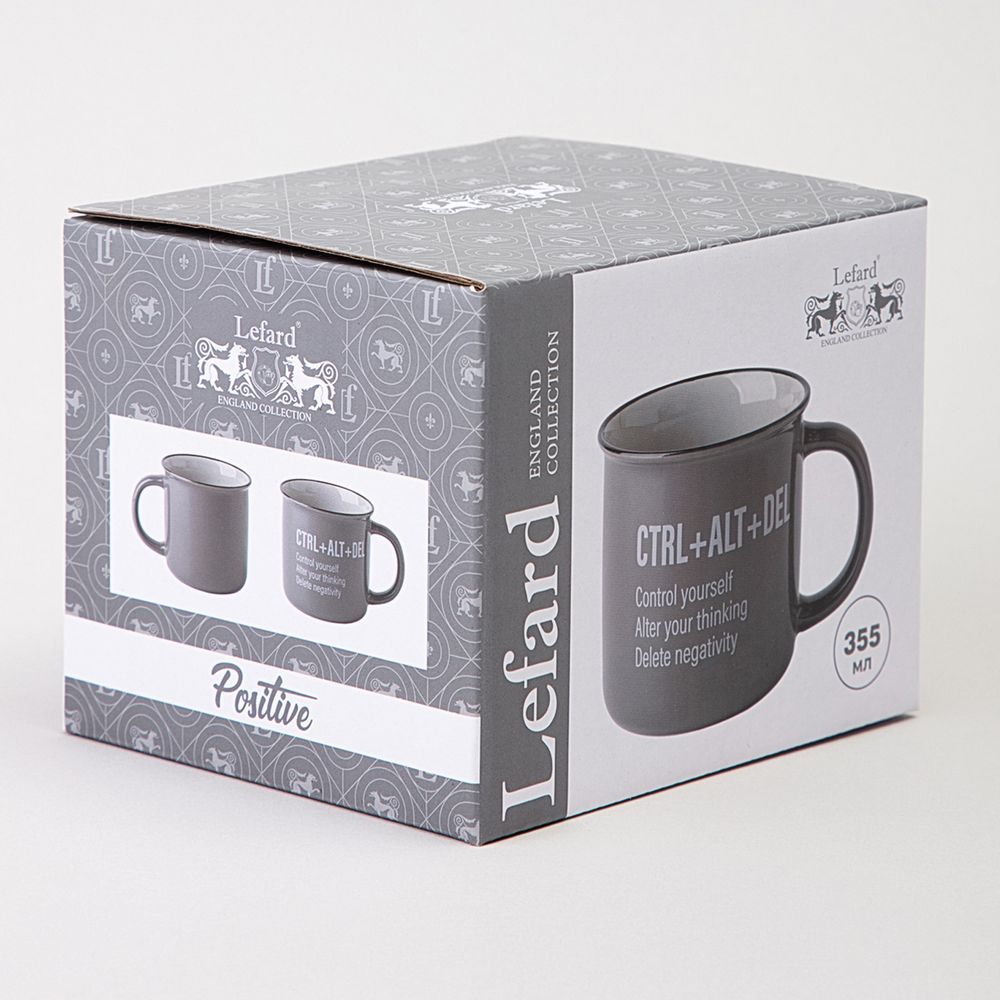 КРУЖКА LEFARD "POSITIVE" 355МЛ