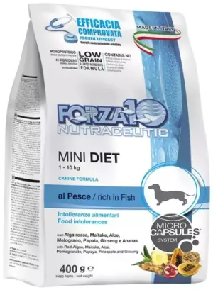 Forza 10 Корм для собак мини пород  гипоаллергенный Mini Diet Pesce с рыбой