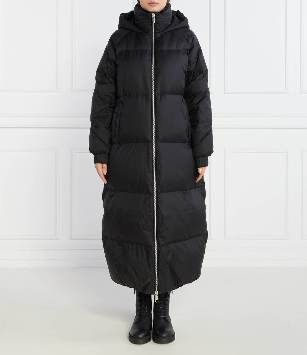 Пуховое пальто MODERN WAISTED HDD PUFFER MAXI Tommy Hilfiger - черный(WW0WW38918)
