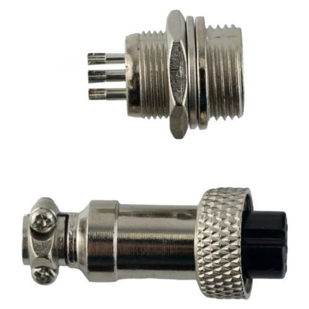 Авиационный разъем GX12 7Pin (штекер+гнездо)