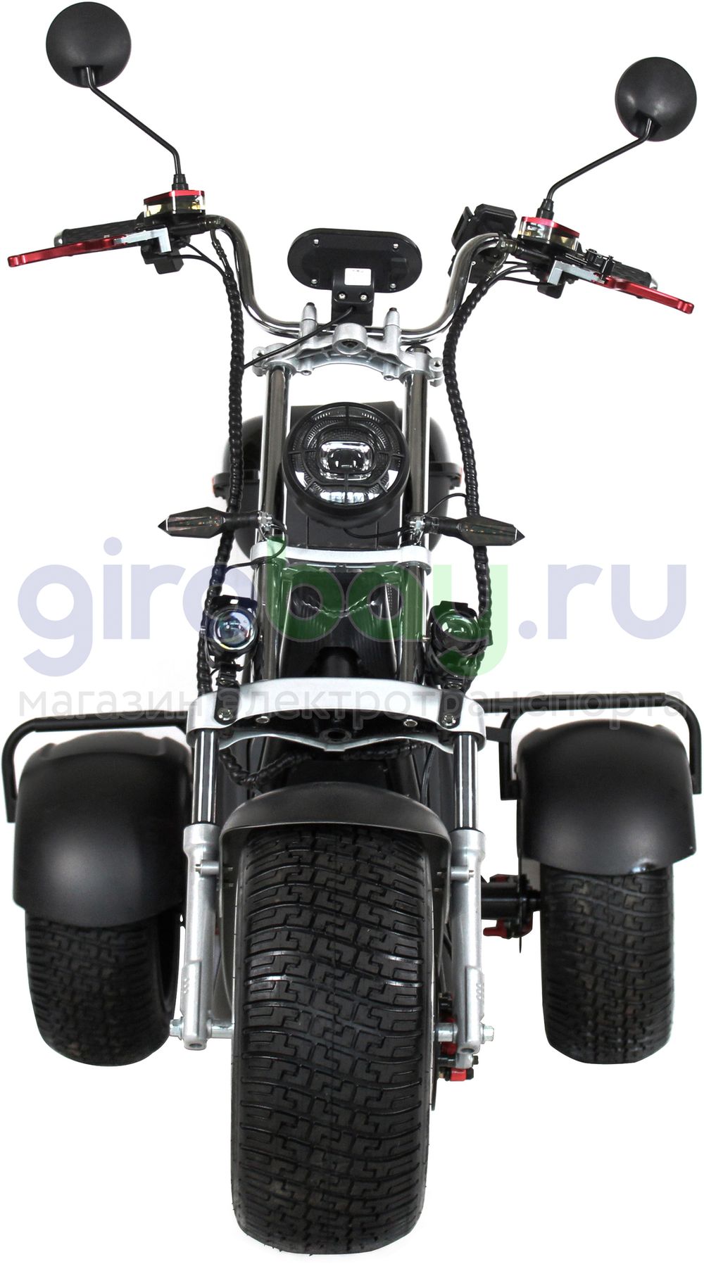 Электроскутер IKINGI X12 PRO TRIKE 3000W - Чёрный фото №7