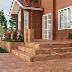 Плитка клинкерная EXAGRES BOSTON RED 330х330х8 мм