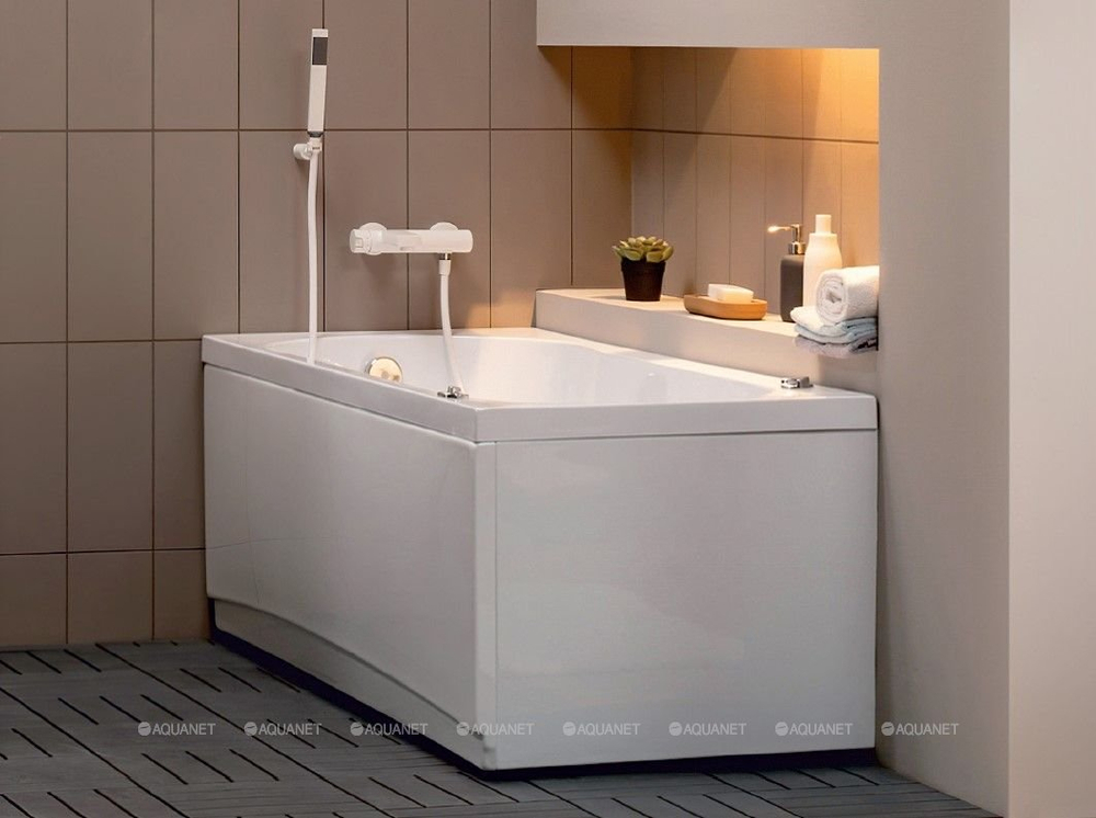 Акриловая ванна Aquanet (Акванет) Light 160x70 с каркасом