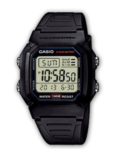Casio Collection W-800H-1A Мужские японские наручные часы