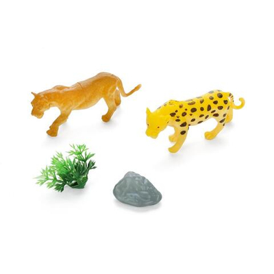 Набор диких животных 2шт, пакет 825-12