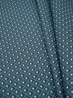 Ткань бязь плательная, рис. "Уголки", ширина 150 см, арт. 802