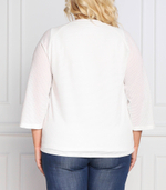 блузка ortisei plus size Persona by Marina Rinaldi - белый(1922012)
