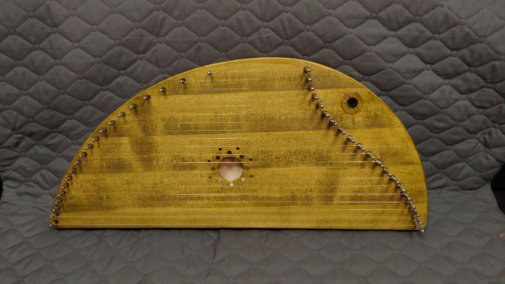 Гусли шлемовидные 20 струн салатовые