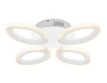 Потолочный светодиодный светильник с пультом FA4485/4 WH белый 34W (ПДУ ИК) Acrylica Ambrella