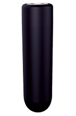 Черная перезаряжаемая вибропуля Power Bullet (Цвет: черный)