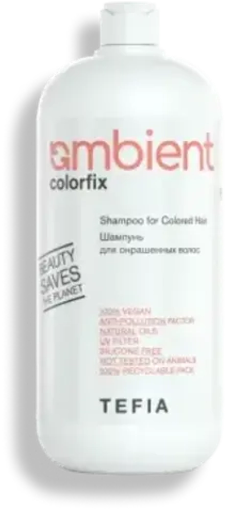 Шампунь для окрашенных волос Colorfix Ambient Tefia, 950 мл