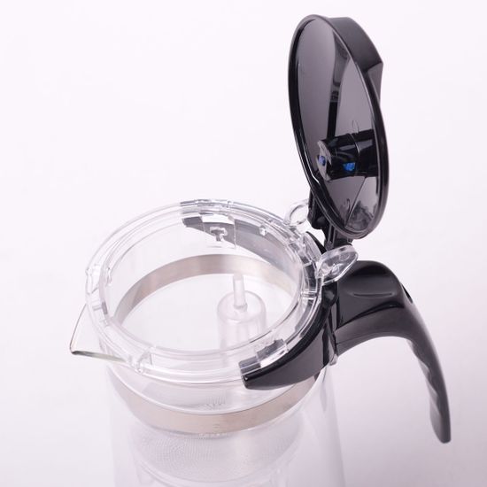 Заварник со съемным ситечком 800 мл и отсеком для чая (стекло, пластик) Kamille