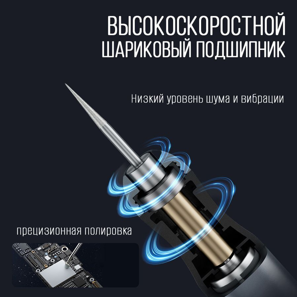 Портативный беспроводной аппарат для полировки и шлифовки