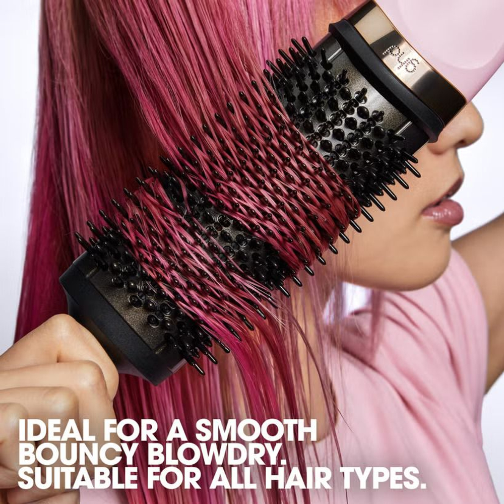 Фен-щётка ghd Duet Blowdry Galactic Lilac с термостойкой косметичкой и щёткой для чистки (набор)