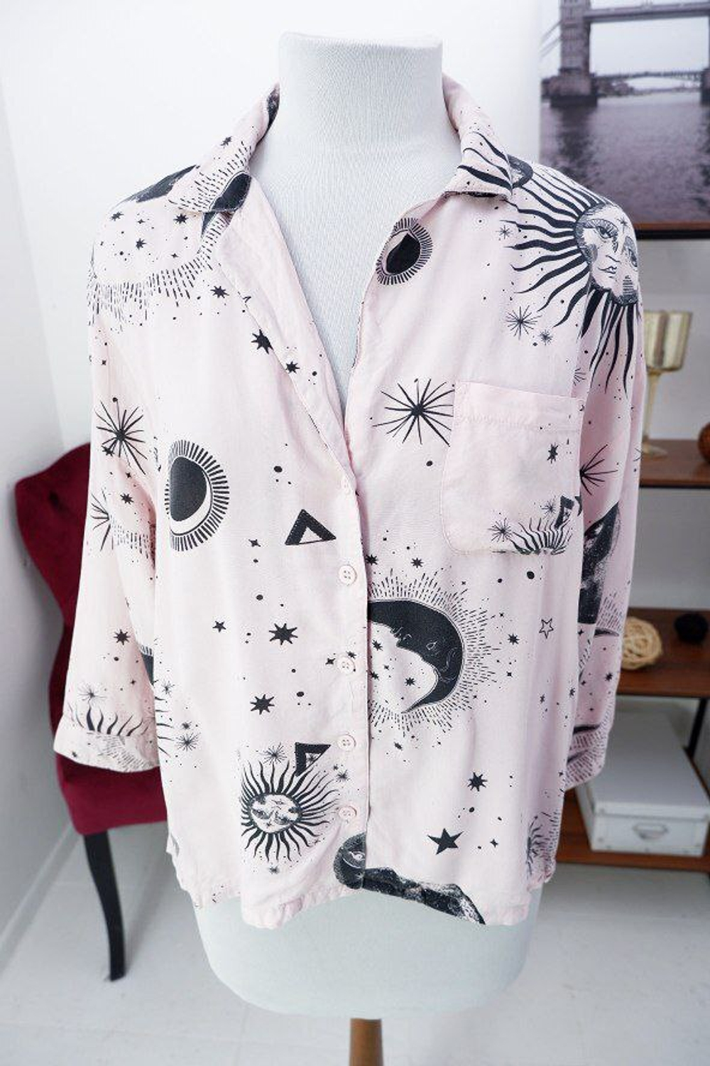 Блузка Asos светлая 46 размер