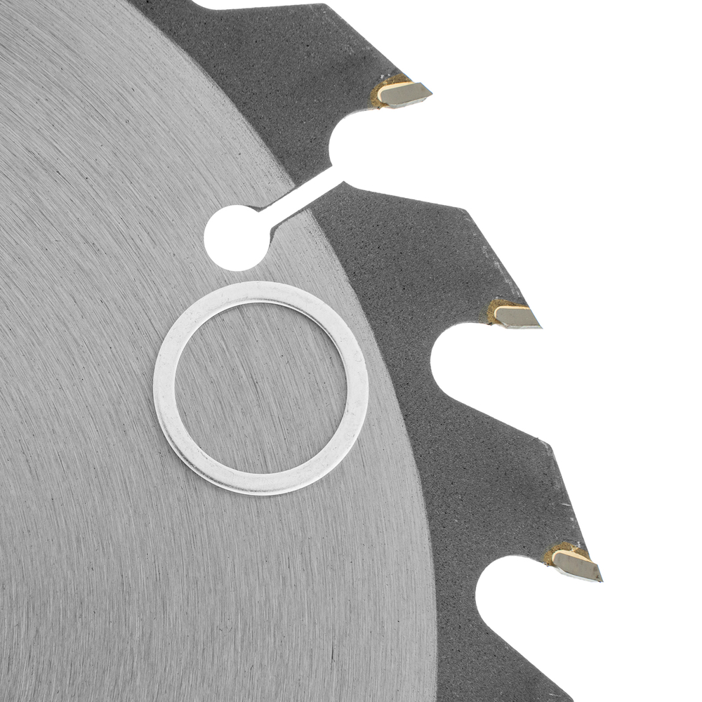 Пильный диск по дереву с гвоздями, ф185 х 20 мм, 24 зубов Denzel