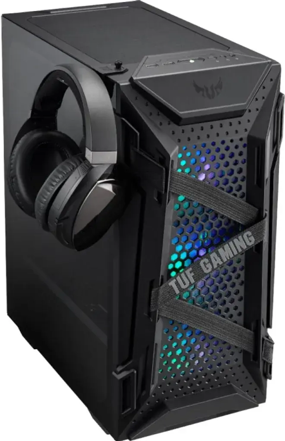 Корпус ASUS GT301 TUF GAMING CASE/BLK/ARGB FAN/ EATX/ATX/mATX/mITX 90DC0040-B49000