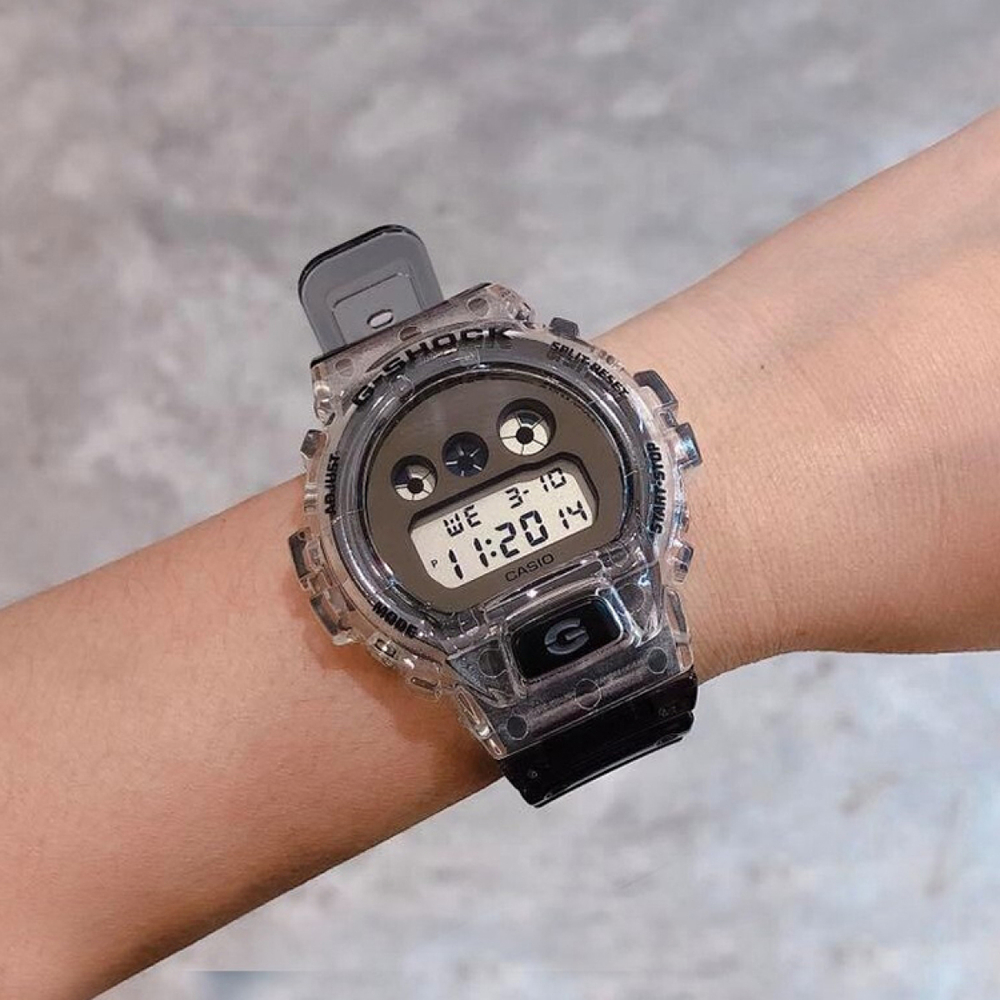 Часы CASIO G-SQUAD G-SHOCK See thru DW-6900SK-1PRS, DW-6900SK-1PRS