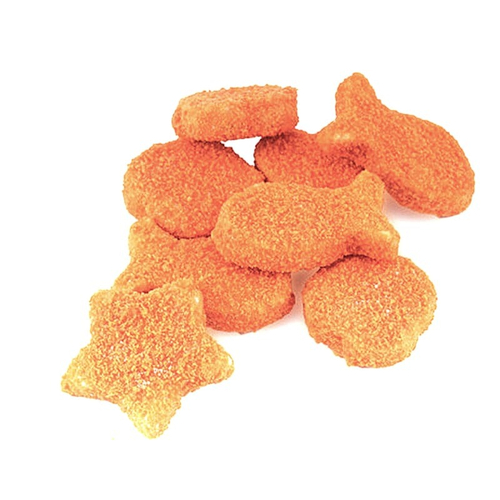 Лососевые фигурки в панировке вес 5 кг