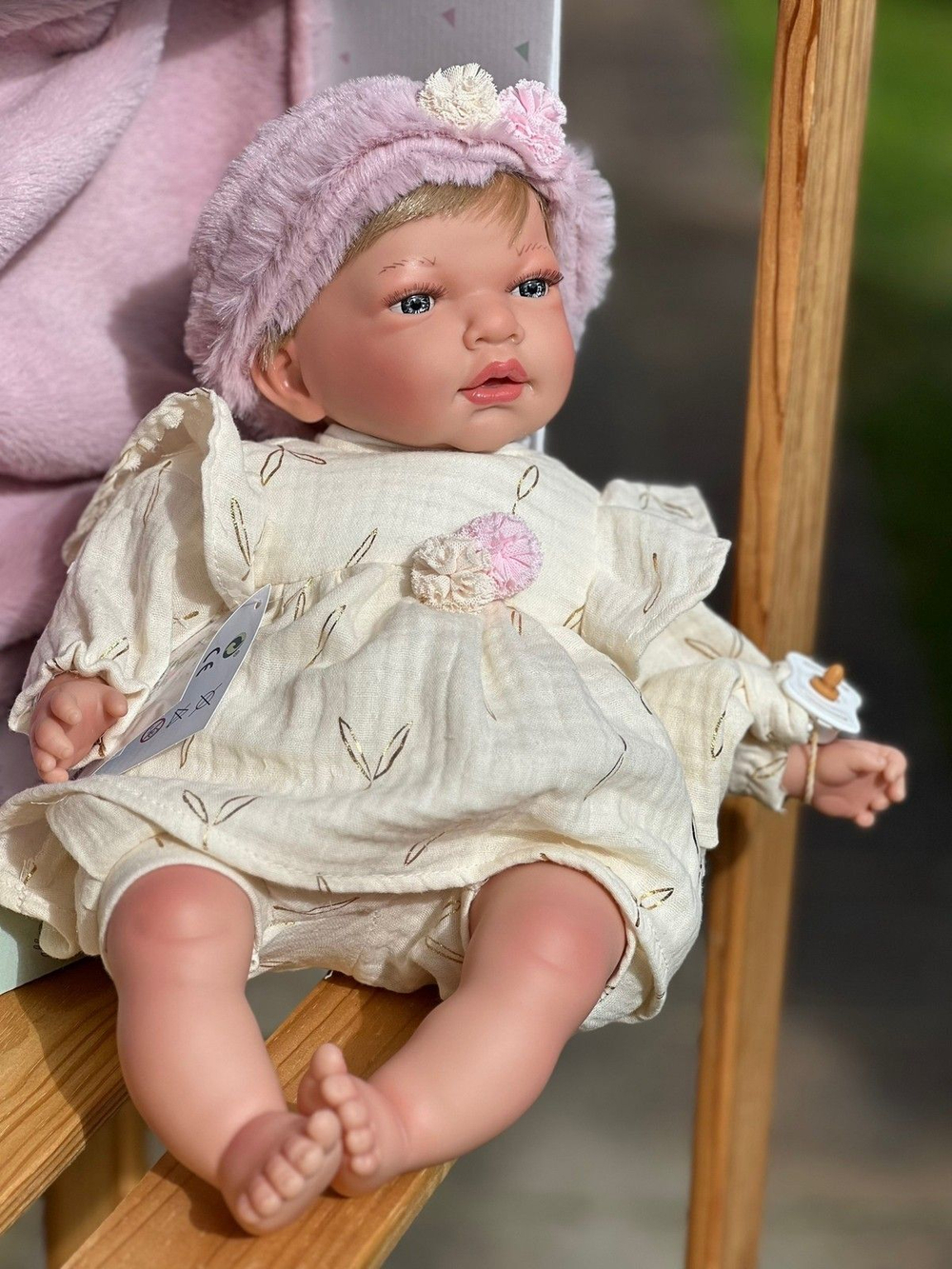 Кукла Реборн Nines 40см Baby мягконабивная (N0204)