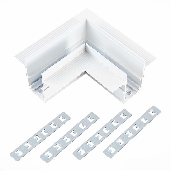 Угол-соединитель для встраиваемого магнитного шинопровода ST Luce SKYLINE 48 ST1007.529.12