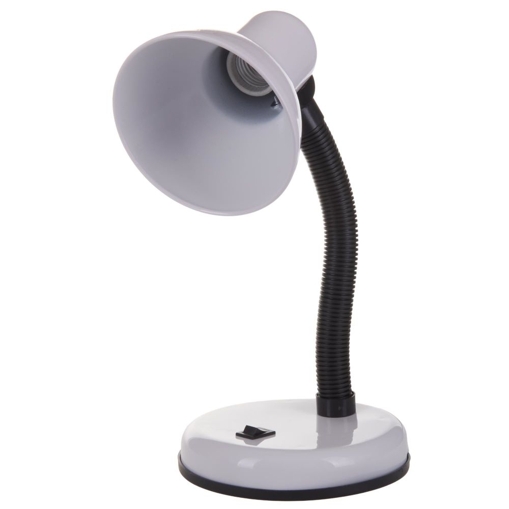 TLI-204 Светильник настольный. Цоколь E27. Цвет белый.