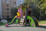 Игровой комплекс для детей 4-6 лет для уличной площадки