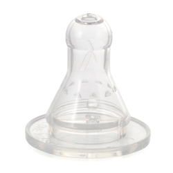 Соска силиконовая для бутылочки классической формы для густой пищи ПОМА 1 шт. с 6 месяцев