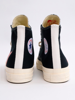 Кеды Converse x Comme des Garcons Play Chuck 70 Hi Black - 45 EU
