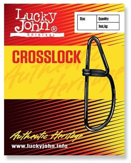 Застежки Lucky John CROSSLOCK, арт. LJ5058