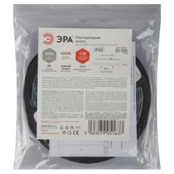 Светодиодная лента ЭРА LS5050 -14,4-60-12-4000K-IP65-1 year-5m дневной белый 5м