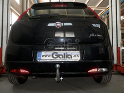 Фаркоп оцинкованный Galia F101A для Opel Corsa D 2006-2014, FIAT Grande Punto 2005-2010, Grande Punto Evo 2005-2010, Alfa Romeo MiTo 2008-2018(паспорт и сертификат в комплекте)(без электрики)