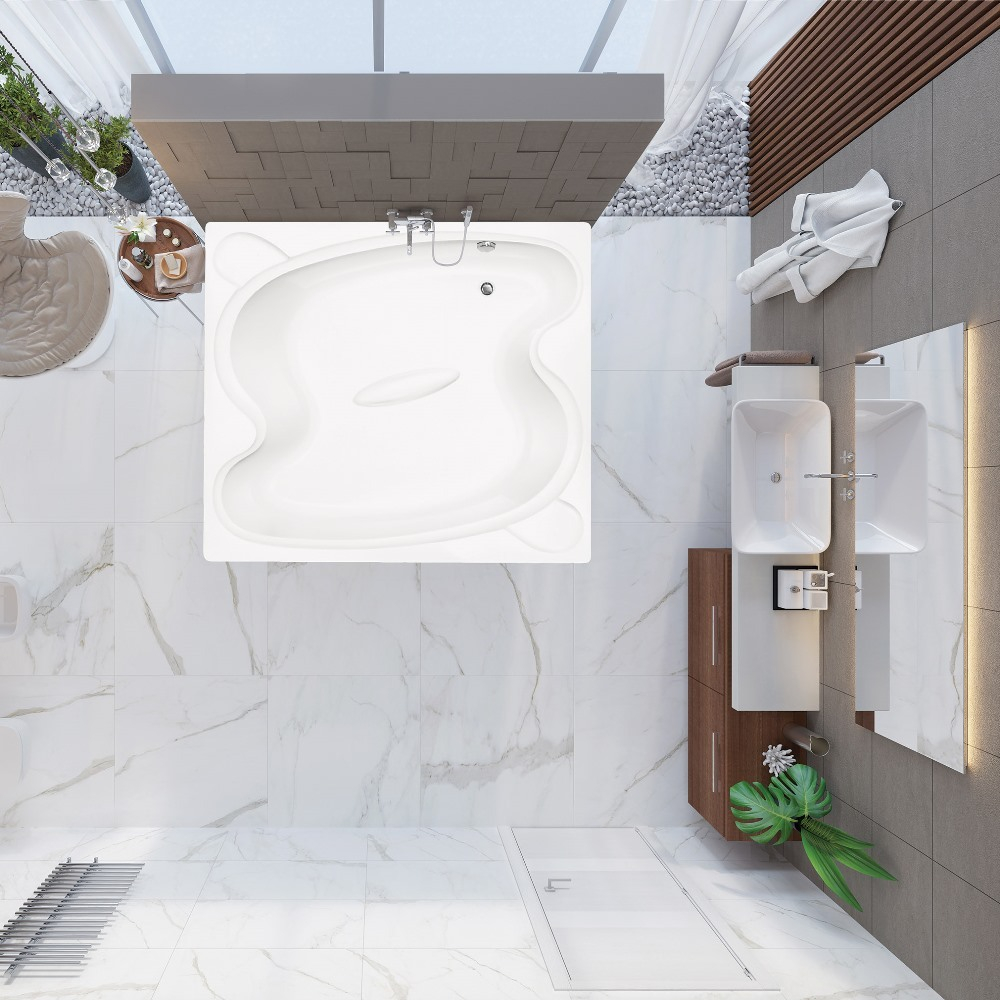 Акриловая ванна Vagnerplast HELIOS 194x170