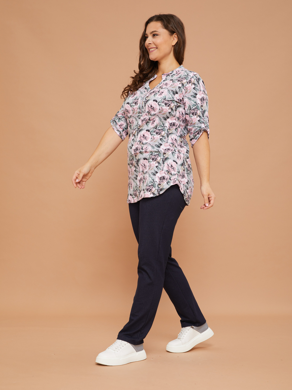 Блузка БЛ-323/чайнаяроза